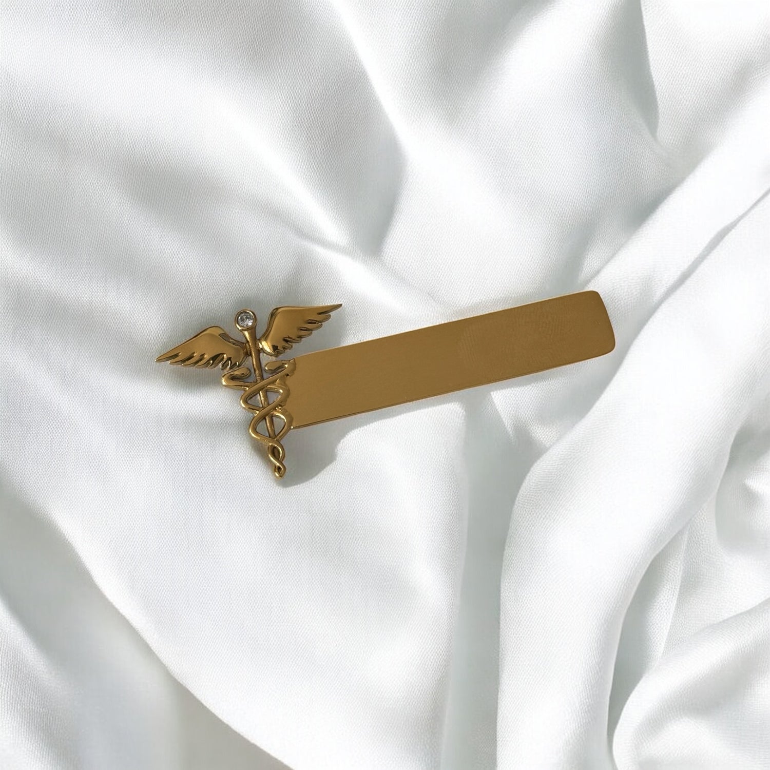 Ecuson Caduceus – Gold Plated 18K