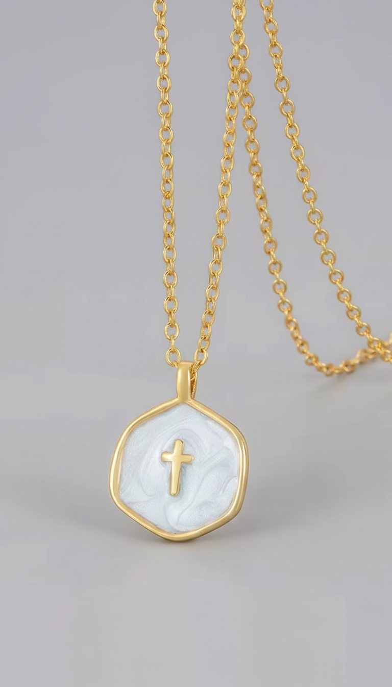 Light Cross-Colier