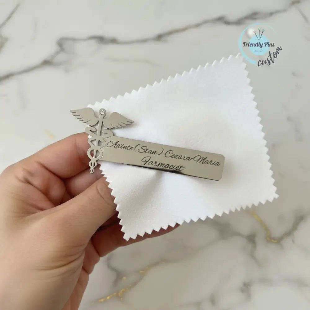 Ecuson Dr./As. CADUCEUS Silver